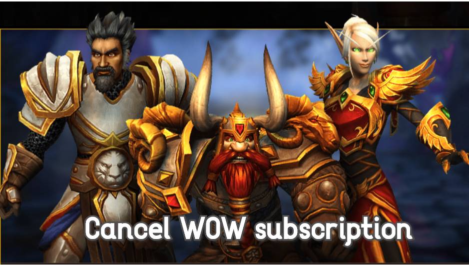 cancel wow subscription