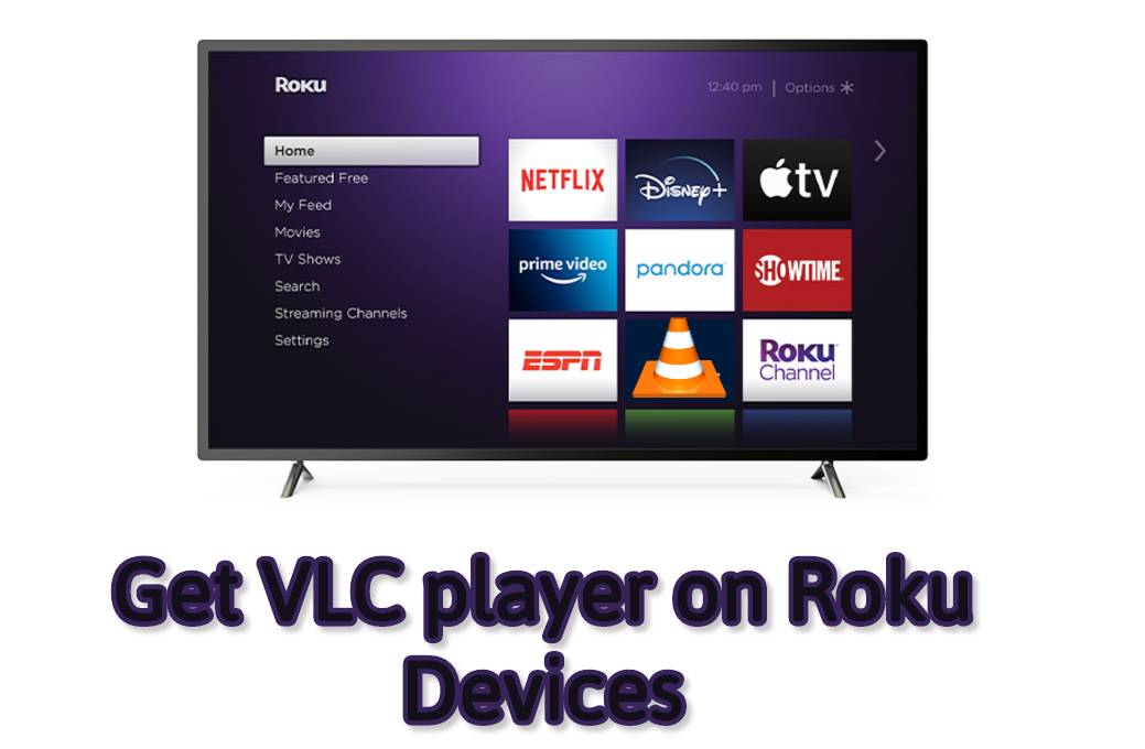 how to VLC for roku