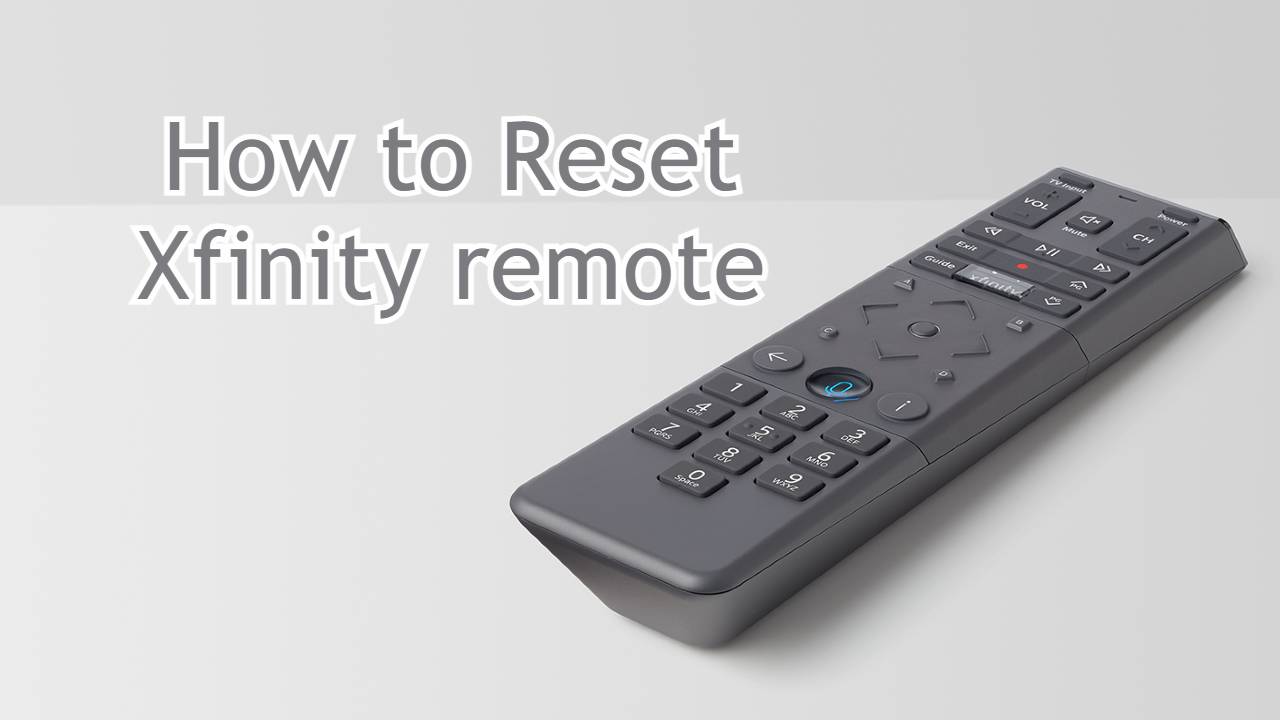 How to reset Xfinity remote