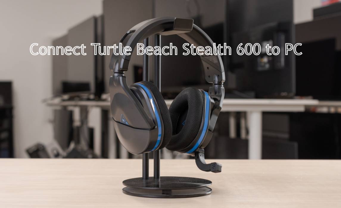 how to connect turtle beach stealth 600 to pc